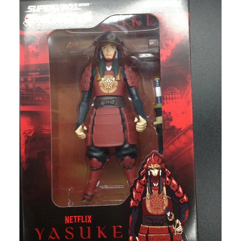 Yasuke Natsumaru 6” Vinyl Action Figure Supervinyl Series Wave 1 Super7 Netflix